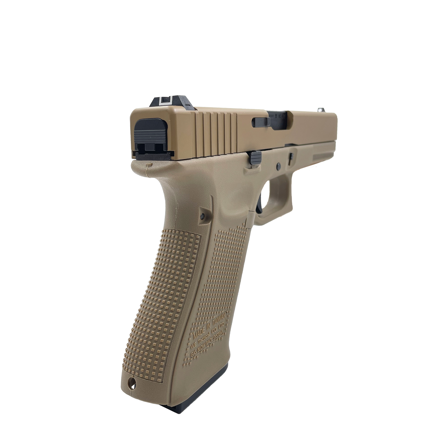 Пистолет страйкбольный (WE) Glock-17 gen5, WE-G001VB-TAN