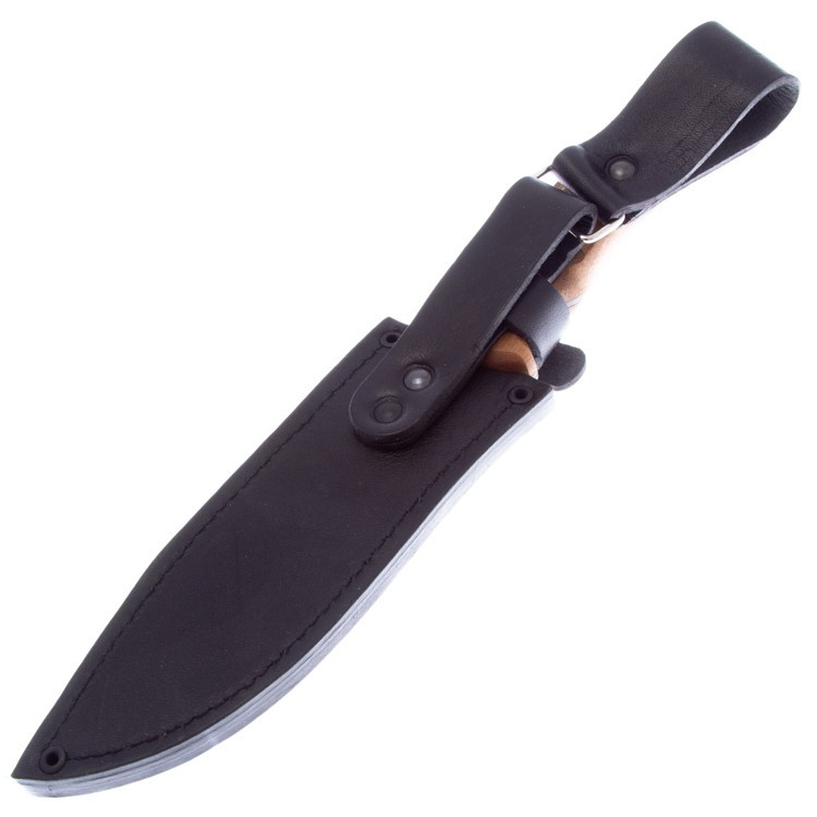 Нож Kizlyar Supreme Safari AUS-8 TW (Tacwash, деревянная ручка)