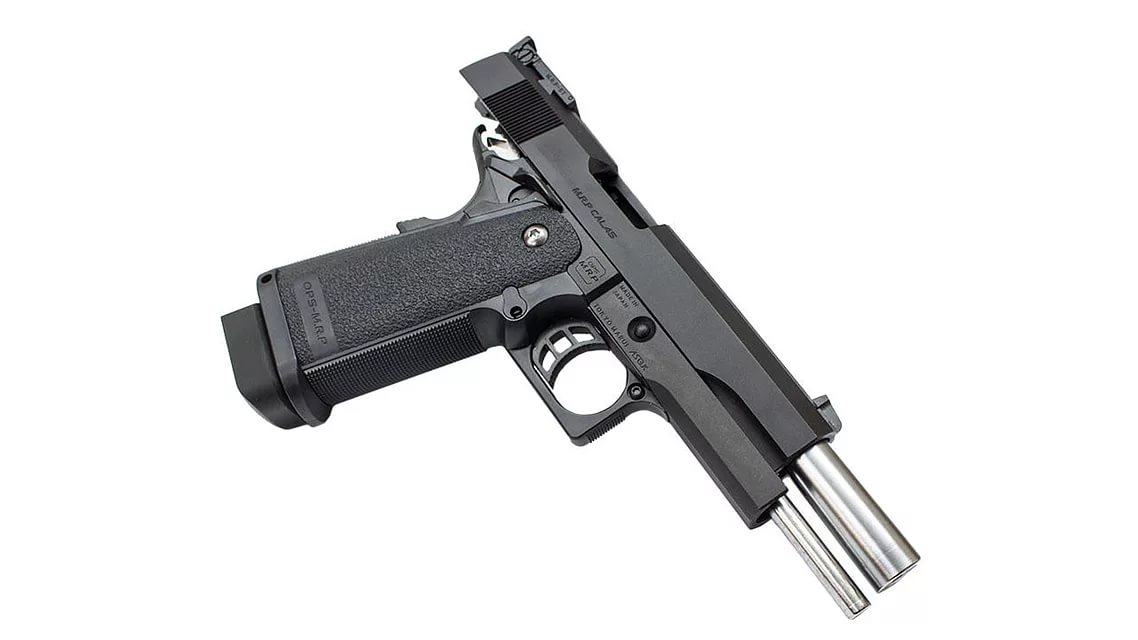 Пистолет страйкбольный (Tokyo marui) Colt 1911 Hi-Capa 5.1 GBB, Black
