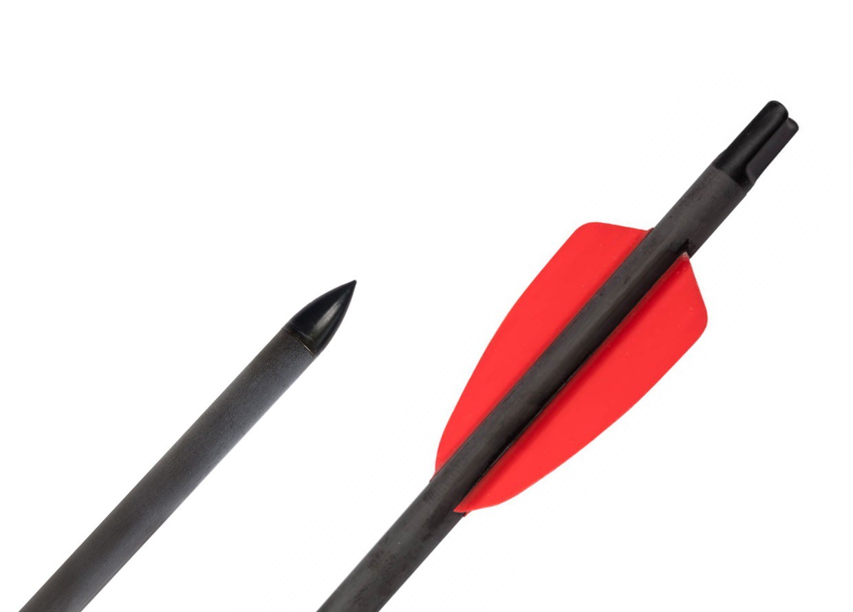 Стрела карбоновая 15" для арбалета Ek Cobra System R9