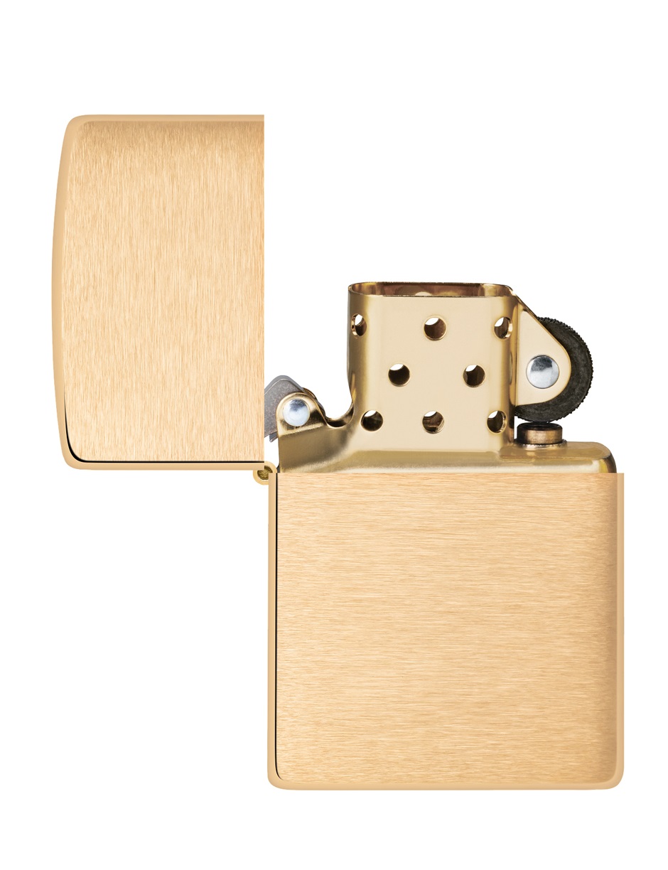 Зажигалка Zippo 204B BRUSH BRASS
