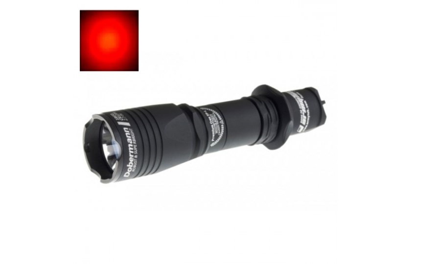 Фонарь ручной Armytek Dobermann XP-E2 Red