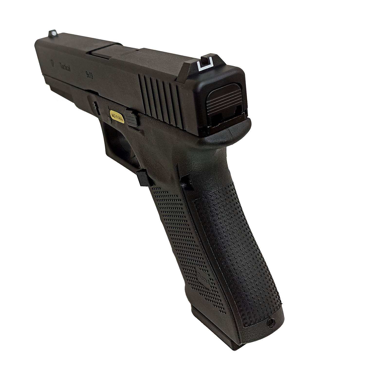 Пистолет страйкбольный WE Glock 17 Gen4, WE-G001B-BK / GP616-B