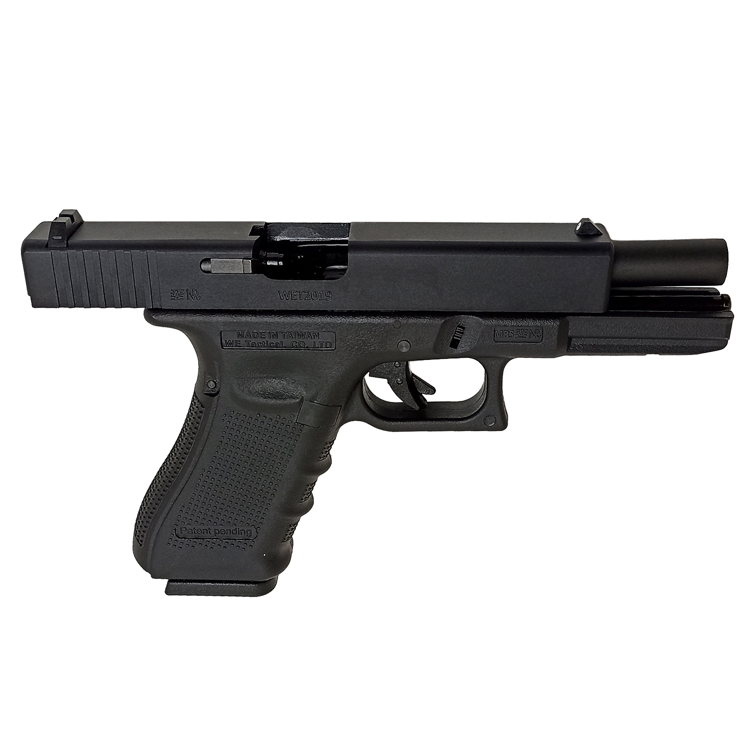 Пистолет страйкбольный WE Glock 17 Gen4, WE-G001B-BK / GP616-B