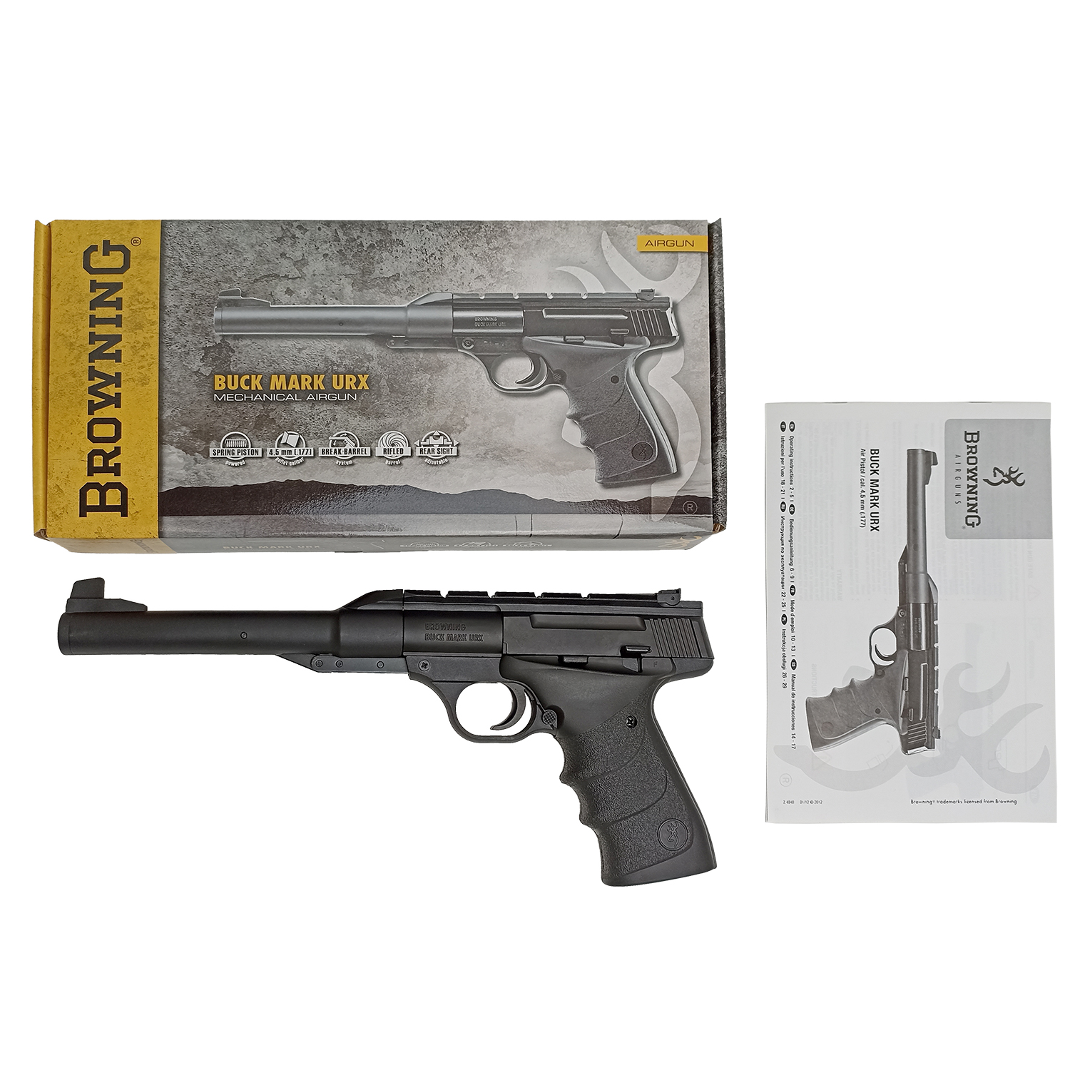 Пистолет пневматический Umarex Browning Buck Mark URX