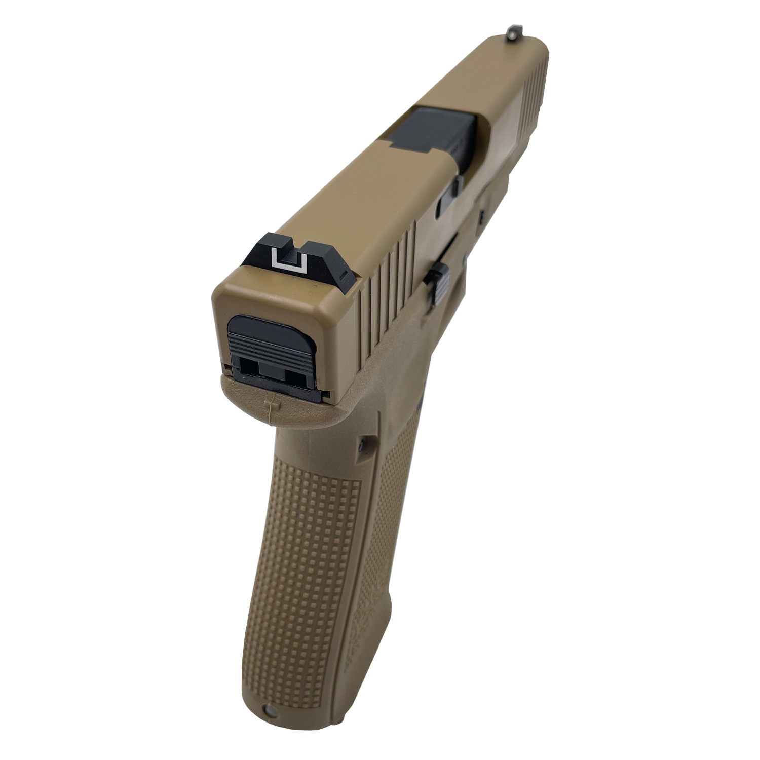 Модель пистолета (WE) GLOCK-17 gen5,  TAN F Version WE-G001FVB-TAN