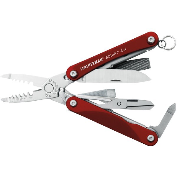 Мультиинструмент Leatherman Squirt ES4 красный