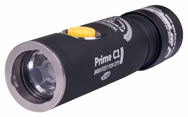 Фонарь Armytek Prime C1 Pro v2 XP-L Теплый (Серебро)
