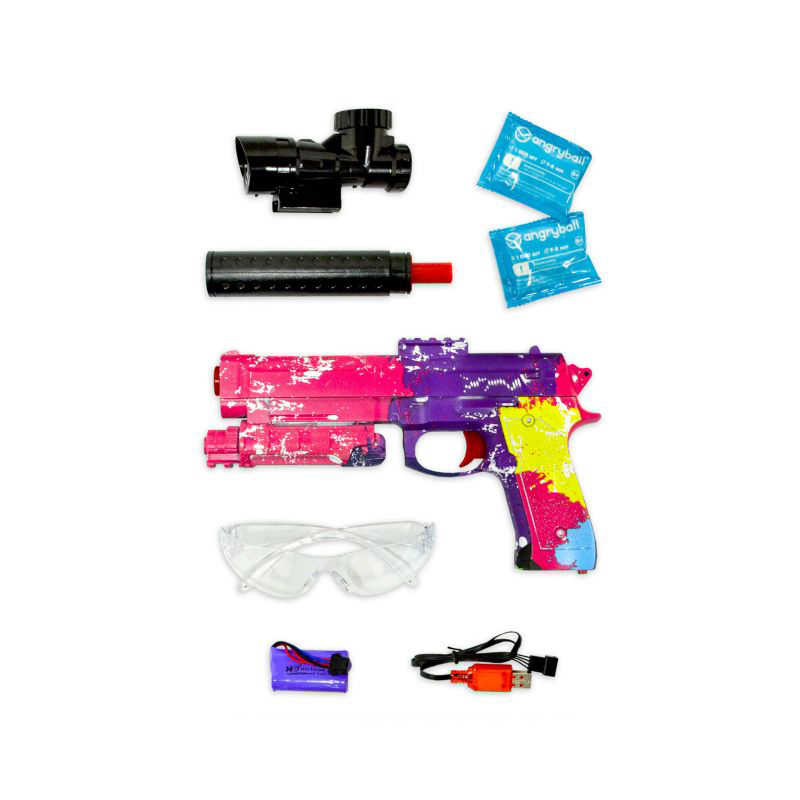 Пистолет Angry Ball B92 Skulls