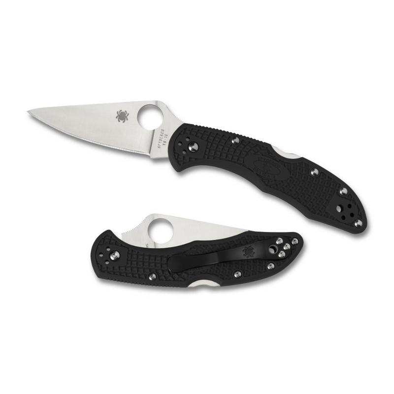 Нож Spyderco Delica Flat Ground 11FPBK