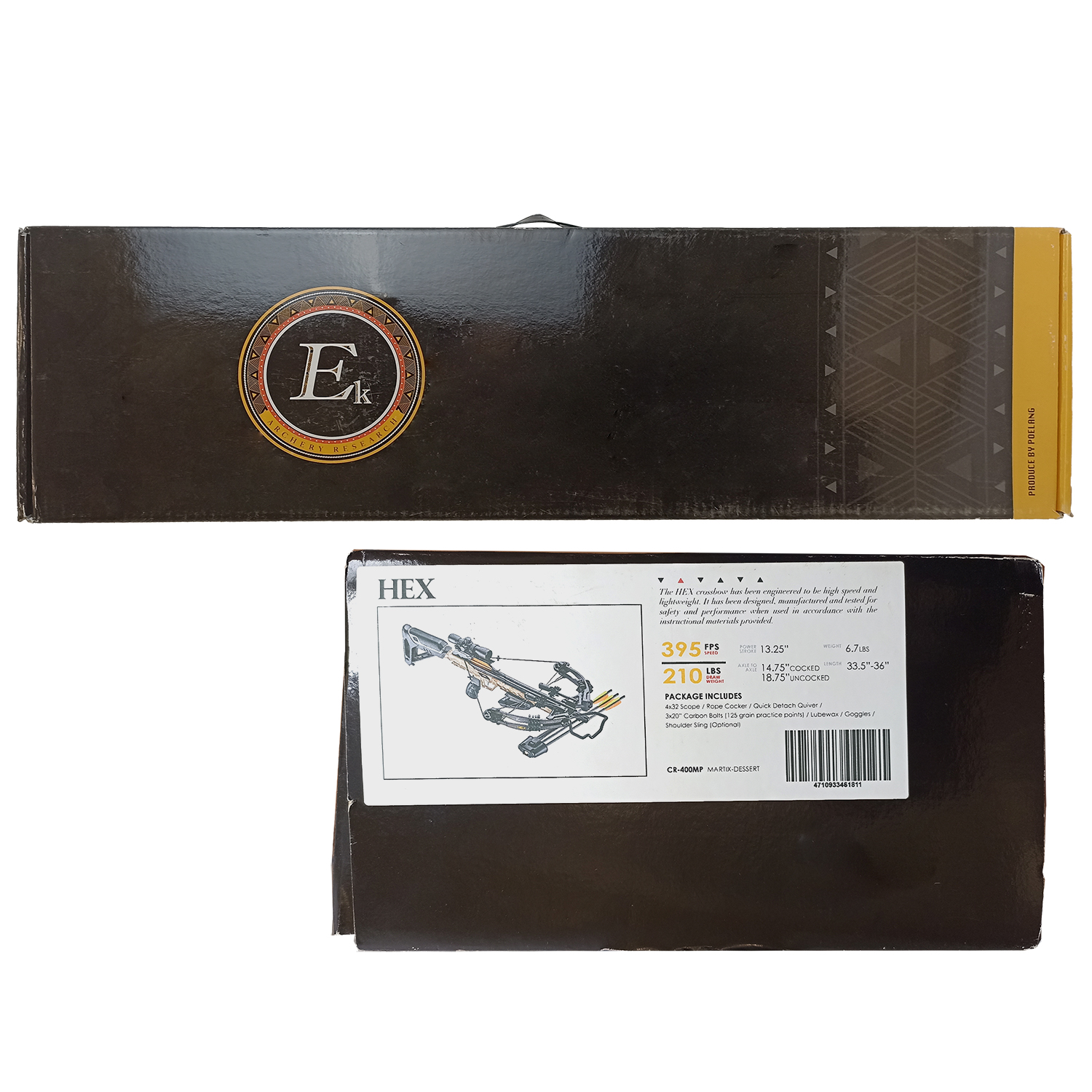 Арбалет блочный Ek HEX-400 камуфляж (с комплектацией)