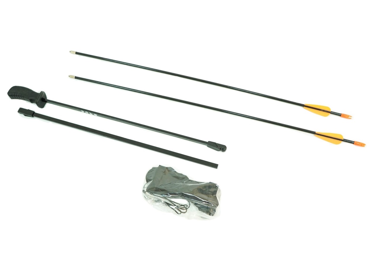 Лук детский классический Centershot Эльф черный (с комплектом)