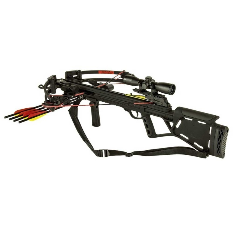 Арбалет блочный Man-Kung - MK 350 Herrican (KIT, черный)