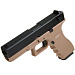 Пистолет страйкбольный (KJW) Glock G18 GBB CO2, KP-18CO2-TAN