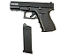 Пистолет страйкбольный (KJW) G23 GBB, черный, мет. слайд, модель - KJW-G23-MS (BK) GP607