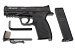 Пневматический пистолет Gletcher SW MP пластик