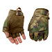 Перчатки Voenpro беспалые Woodland, размер M