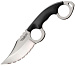 Нож Cold Steel Double Agent 1, AUS-8A, serrated, black