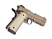 Пистолет страйкбольный (Tokyo marui) Colt 1911 4.3 DESERT WARRIOR GBB Plastic,Tan