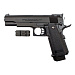 Пистолет страйкбольный (Tokyo marui) Colt 1911 Hi-Capa 5.1 GBB, Black