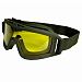 Тактические очки Voenpro Ess, олива, желтые линзы