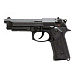 Пистолет страйкбольный (KJW) M9 VE-FM GBB, CO2, черный, металл, рельса, модель - VE.CO2 CP329