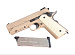 Пистолет страйкбольный (Tokyo marui) Colt 1911 4.3 DESERT WARRIOR GBB Plastic,Tan